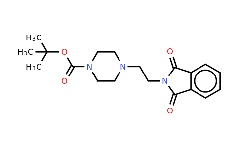 CAS 227776-28-5 | 4-[2-(1,3-Dihydro-1,3dioxo-2H-isoindol-YL)ethyl]-1-piperazinecarboxylic acid, 1,1-dimethylethyl ester