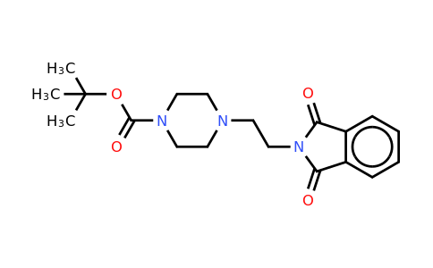 4-[2-(1,3-Dihydro-1,3dioxo-2H-isoindol-YL)ethyl]-1-piperazinecarboxylic acid, 1,1-dimethylethyl ester