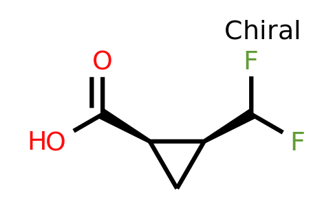 CAS 2278284-80-1 | cis-2-(difluoromethyl)cyclopropanecarboxylic acid