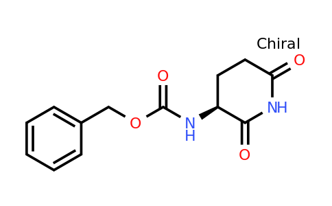 CAS 22785-43-9 | (S)-(2,6-Dioxo-piperidin-3-YL)-carbamic acid benzyl ester