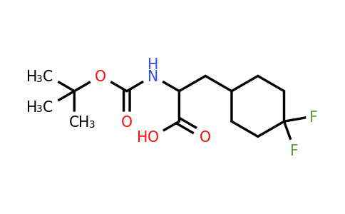 CAS 2279645-90-6 | 2-(tert-butoxycarbonylamino)-3-(4,4-difluorocyclohexyl)propanoic acid