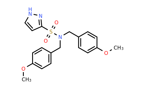 CAS 2281768-13-4 | N,N-bis[(4-methoxyphenyl)methyl]-1H-pyrazole-3-sulfonamide