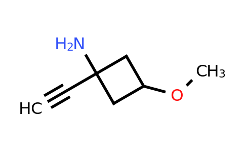 CAS 2281793-68-6 | 1-ethynyl-3-methoxy-cyclobutanamine