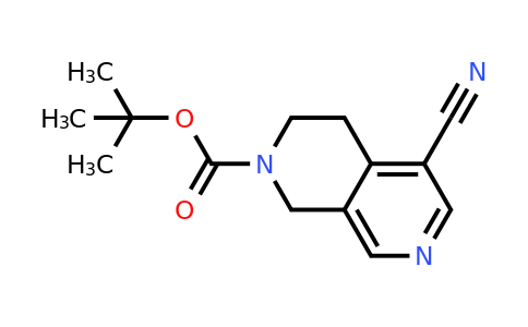 CAS 2282692-55-9 | 5-Cyano-3,4-dihydro-1H-[2,7]naphthyridine-2-carboxylic acid tert-butyl ester