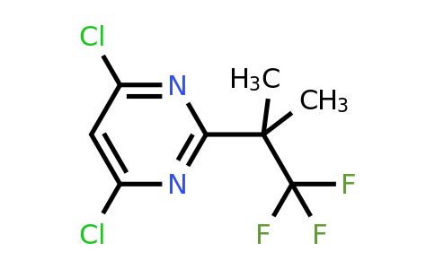 CAS 2284735-43-7 | 4,6-dichloro-2-(1,1,1-trifluoro-2-methylpropan-2-yl)pyrimidine