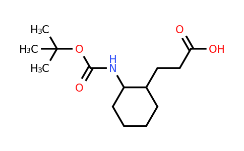CAS 2284791-08-6 | 3-[2-(tert-butoxycarbonylamino)cyclohexyl]propanoic acid