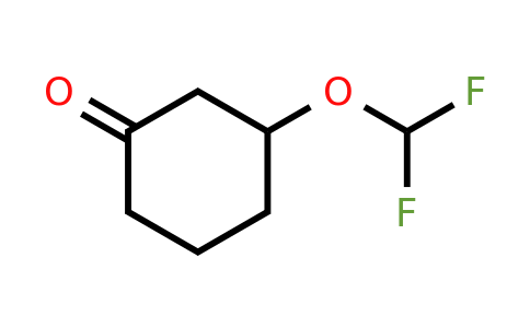 CAS 2285099-77-4 | 3-(difluoromethoxy)cyclohexanone