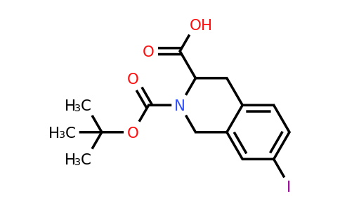 CAS 228728-16-3 | 2-BOC-7-Iodo-1,2,3,4-tetrahydroisoquinoline-3-carboxylic acid