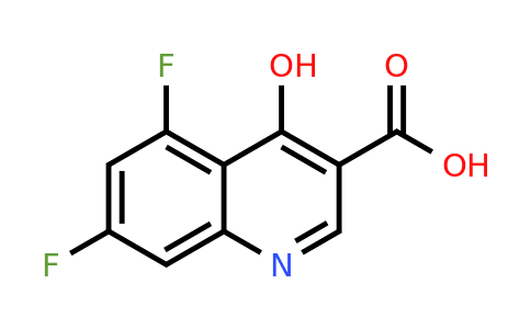 CAS 228728-18-5 | 5,7-Difluoro-4-hydroxyquinoline-3-carboxylic acid
