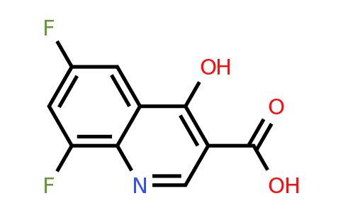 CAS 228728-19-6 | 6,8-Difluoro-4-hydroxyquinoline-3-carboxylic acid