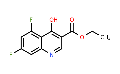 CAS 228728-82-3 | Ethyl 5,7-difluoro-4-hydroxyquinoline-3-carboxylate