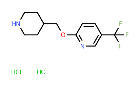 CAS 2287339-76-6 | 2-[(piperidin-4-yl)methoxy]-5-(trifluoromethyl)pyridine dihydrochloride