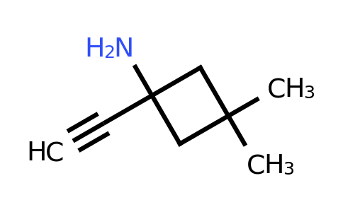 CAS 2287537-50-0 | 1-ethynyl-3,3-dimethyl-cyclobutanamine