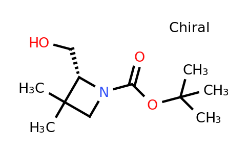CAS 228868-39-1 | tert-butyl (2R)-2-(hydroxymethyl)-3,3-dimethylazetidine-1-carboxylate
