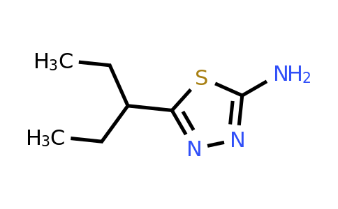 CAS 229003-14-9 | 5-(pentan-3-yl)-1,3,4-thiadiazol-2-amine