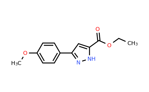 CAS 229015-76-3 | ethyl 3-(4-methoxyphenyl)-1H-pyrazole-5-carboxylate