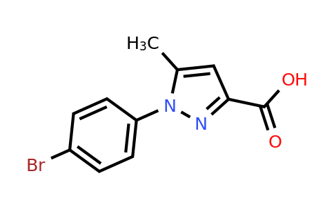 CAS 229163-39-7 | 1-(4-bromophenyl)-5-methyl-1H-pyrazole-3-carboxylic acid