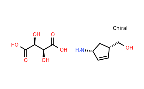 CAS 229177-52-0 | ((1S,4R)-4-Aminocyclopent-2-en-1-yl)methanol (2S,3S)-2,3-dihydroxysuccinate