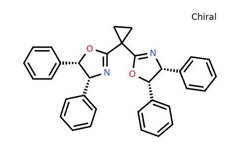 CAS 229184-96-7 | (4R,4'R,5S,5'S)-2,2'-(Cyclopropane-1,1-diyl)bis(4,5-diphenyl-4,5-dihydrooxazole)