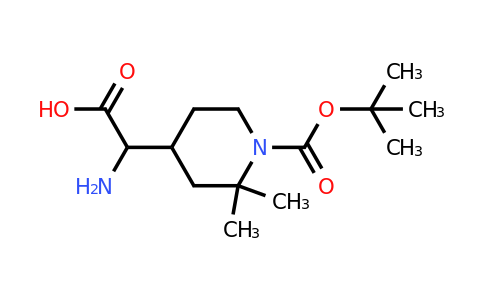 CAS 2293000-64-1 | 2-amino-2-(1-tert-butoxycarbonyl-2,2-dimethyl-4-piperidyl)acetic acid