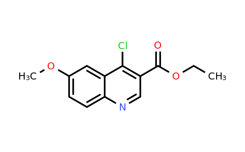 CAS 22931-71-1 | Ethyl 4-chloro-6-methoxyquinoline-3-carboxylate