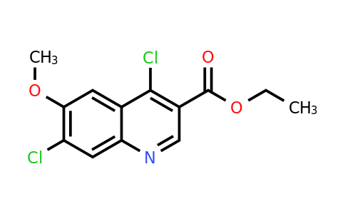 CAS 22931-73-3 | Ethyl 4,7-dichloro-6-methoxyquinoline-3-carboxylate