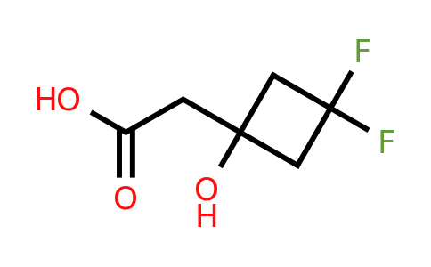 CAS 2295815-26-6 | 2-(3,3-difluoro-1-hydroxy-cyclobutyl)acetic acid