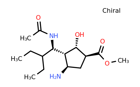CAS 229615-05-8 | (1S,2S,3R,4R)-Methyl 3-((R)-1-acetamido-2-ethylbutyl)-4-amino-2-hydroxycyclopentanecarboxylate