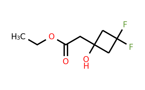 CAS 2298347-24-5 | ethyl 2-(3,3-difluoro-1-hydroxy-cyclobutyl)acetate
