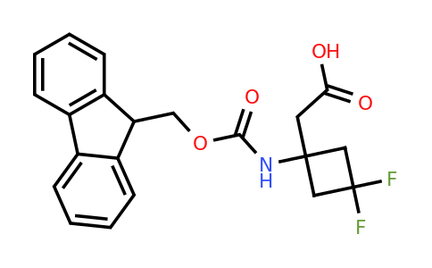CAS 2298347-66-5 | 2-[1-(9H-fluoren-9-ylmethoxycarbonylamino)-3,3-difluoro-cyclobutyl]acetic acid