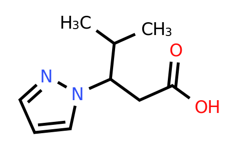 CAS 2301048-78-0 | 4-methyl-3-pyrazol-1-yl-pentanoic acid
