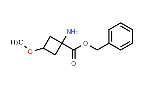 CAS 2301247-73-2 | benzyl 1-amino-3-methoxy-cyclobutanecarboxylate