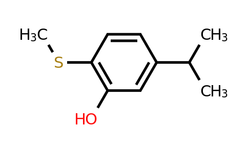 CAS 23015-03-4 | 2-(Methylsulfanyl)-5-(propan-2-YL)phenol