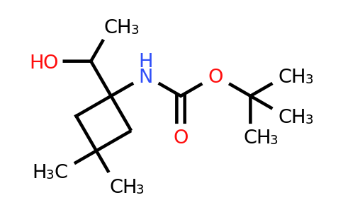 CAS 2302345-71-5 | tert-butyl N-[1-(1-hydroxyethyl)-3,3-dimethyl-cyclobutyl]carbamate
