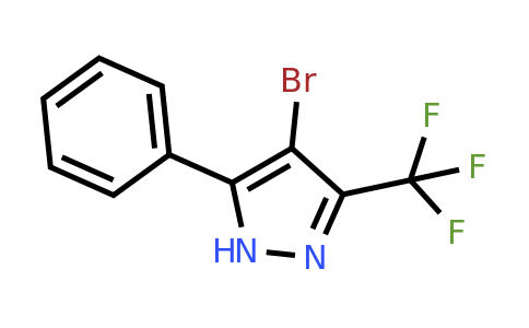 CAS 230295-07-5 | 4-Bromo-5-phenyl-3-(trifluoromethyl)-1H-pyrazole