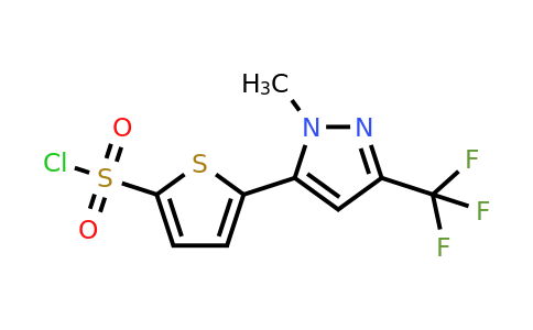CAS 230295-11-1 | 5-(1-Methyl-3-(trifluoromethyl)-1H-pyrazol-5-yl)thiophene-2-sulfonyl chloride