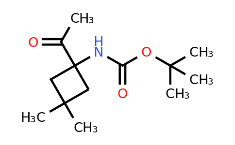 CAS 2303004-06-8 | tert-butyl N-(1-acetyl-3,3-dimethyl-cyclobutyl)carbamate
