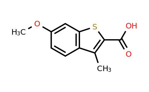 CAS 23045-75-2 | 6-Methoxy-3-methyl-benzo[b]thiophene-2-carboxylic acid