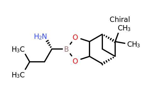 CAS 2304632-71-9 | (1R)-1-((4S,6S)-5,5-Dimethylhexahydro-4,6-methanobenzo[d][1,3,2]dioxaborol-2-yl)-3-methylbutan-1-amine