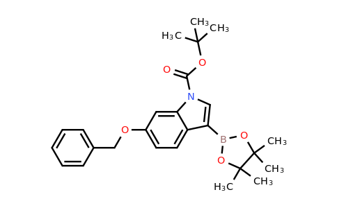 CAS 2304633-94-9 | tert-butyl 6-benzyloxy-3-(4,4,5,5-tetramethyl-1,3,2-dioxaborolan-2-yl)indole-1-carboxylate