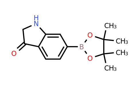 CAS 2304633-97-2 | 6-(4,4,5,5-Tetramethyl-1,3,2-dioxaborolan-2-yl)indolin-3-one