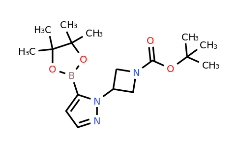 CAS 2304634-91-9 | tert-Butyl 3-(5-(4,4,5,5-tetramethyl-1,3,2-dioxaborolan-2-yl)-1H-pyrazol-1-yl)azetidine-1-carboxylate