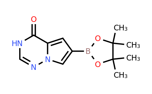 CAS 2304635-59-2 | 6-(tetramethyl-1,3,2-dioxaborolan-2-yl)-3H,4H-pyrrolo[2,1-f][1,2,4]triazin-4-one