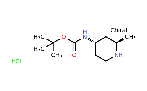 CAS 2305078-79-7 | (2R,4S)-(2-Methyl-piperidin-4-yl)-carbamic acid tert-butyl ester hydrochloride