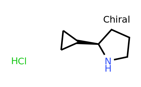 CAS 2305078-83-3 | (R)-2-Cyclopropyl-pyrrolidine hydrochloride