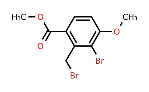 CAS 2305079-30-3 | 3-Bromo-2-bromomethyl-4-methoxy-benzoic acid methyl ester