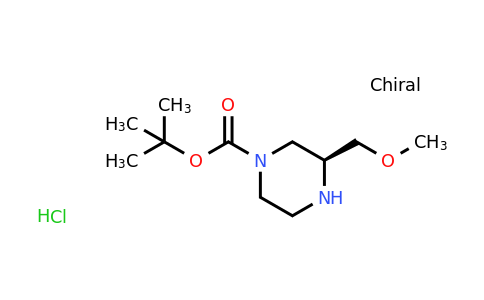 CAS 2305080-46-8 | (S)-3-Methoxymethyl-piperazine-1-carboxylic acid tert-butyl ester hydrochloride