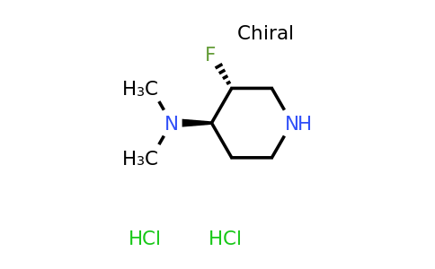 CAS 2306244-79-9 | (3R,4R)-3-fluoro-N,N-dimethyl-piperidin-4-amine;dihydrochloride