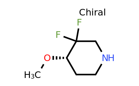 CAS 2306244-93-7 | (4S)-3,3-difluoro-4-methoxy-piperidine