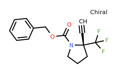CAS 2306245-08-7 | benzyl (2R)-2-ethynyl-2-(trifluoromethyl)pyrrolidine-1-carboxylate